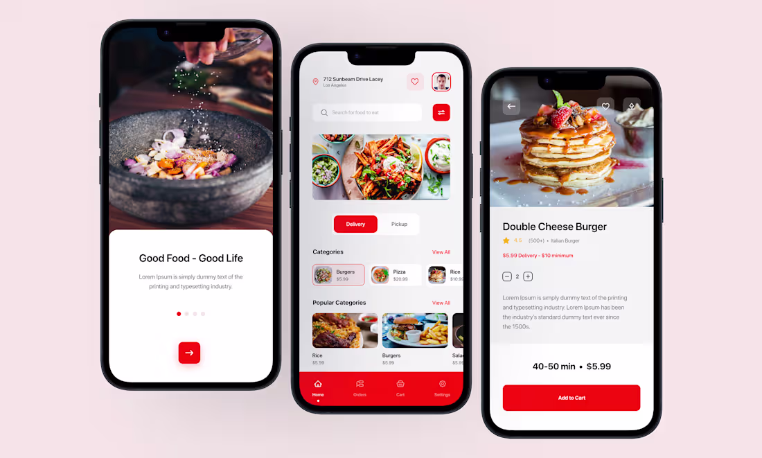 Cover image for Food App Design