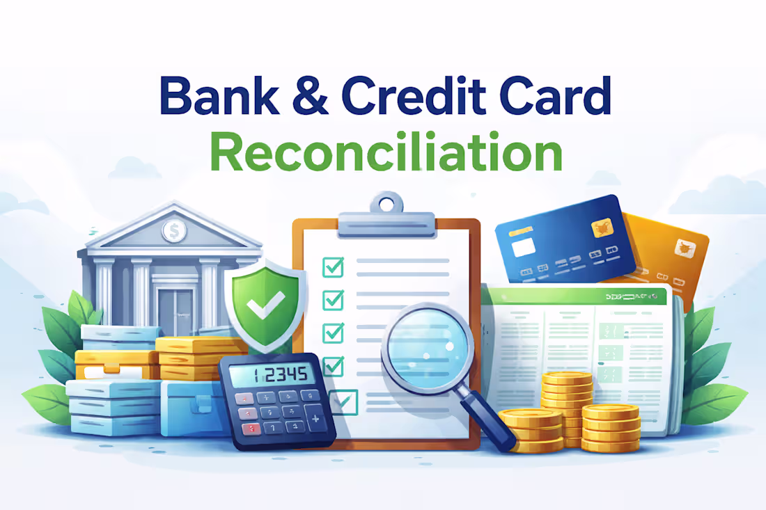 Cover image for Bank & Credit Card Reconciliation