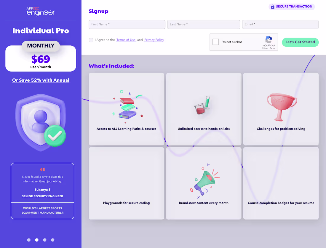 Cover image for ApsecEngineer (Security Learning Platform)