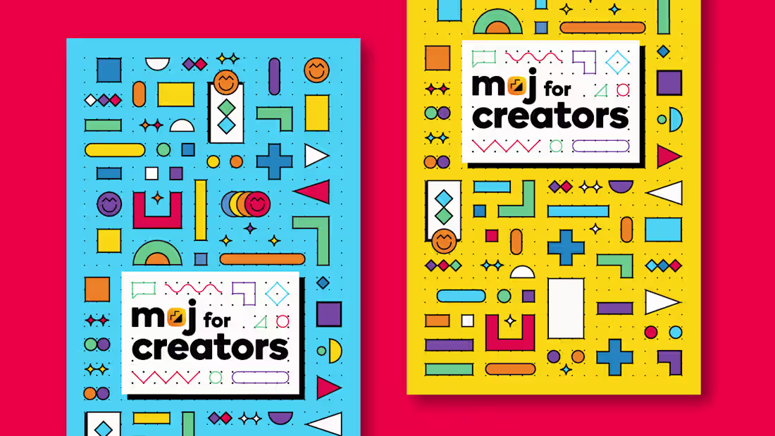 Cover image for Moj For Creators - Visual Identity