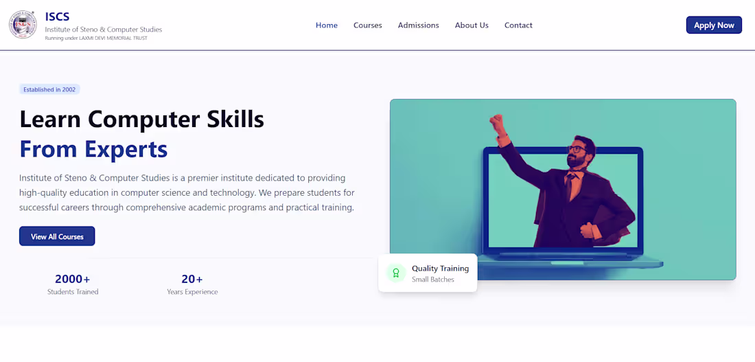 Cover image for ISCS - Institute of Steno & Computer Studies