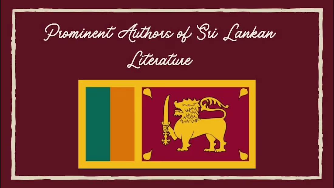 Cover image for SRI LANKAN LITERATURE|MACARAT,MAGALINAO,MAHUSAY - YouTube