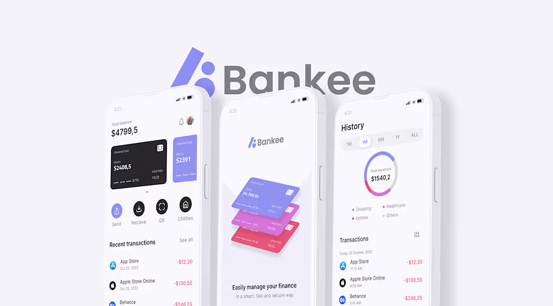 Cover image for Bankee - Banking App