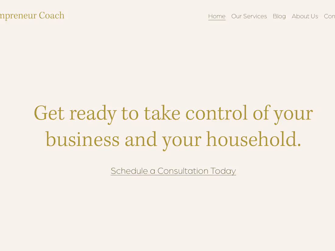 Cover image for Coaching Site