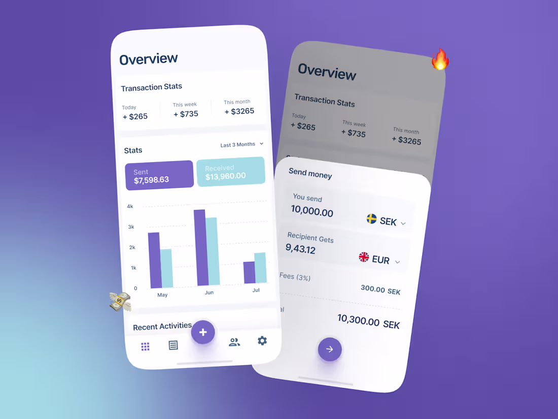 Cover image for Designing an iOS App for Fintech Solutions.