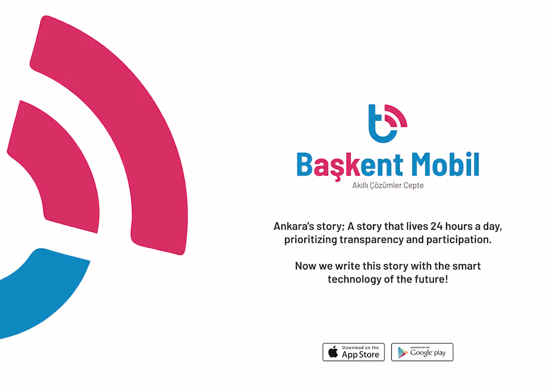 Cover image for Mobile App branding for Ankara, the capital of Turkey.