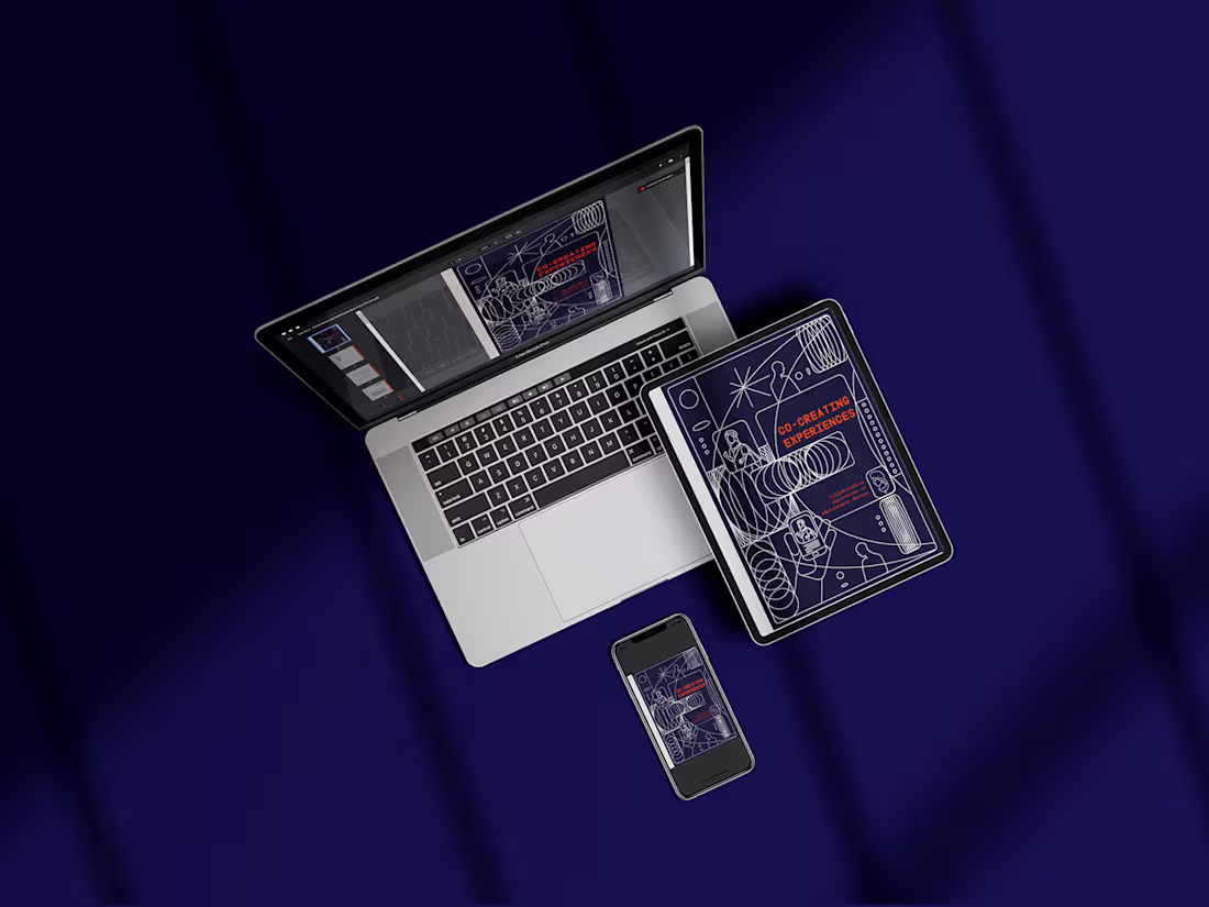 Cover image for CO-CREATING EXPERIENCES - report 2021 