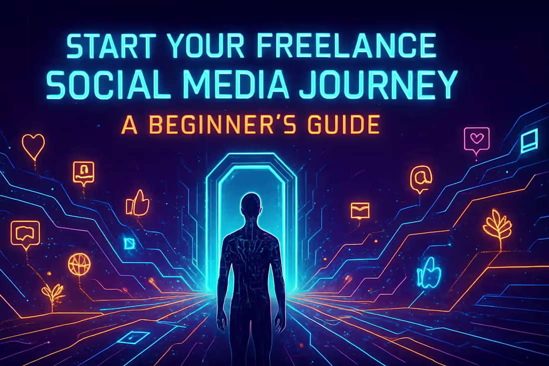 Cover image for Start Your Freelance Social Media Journey: A Beginner's Guide