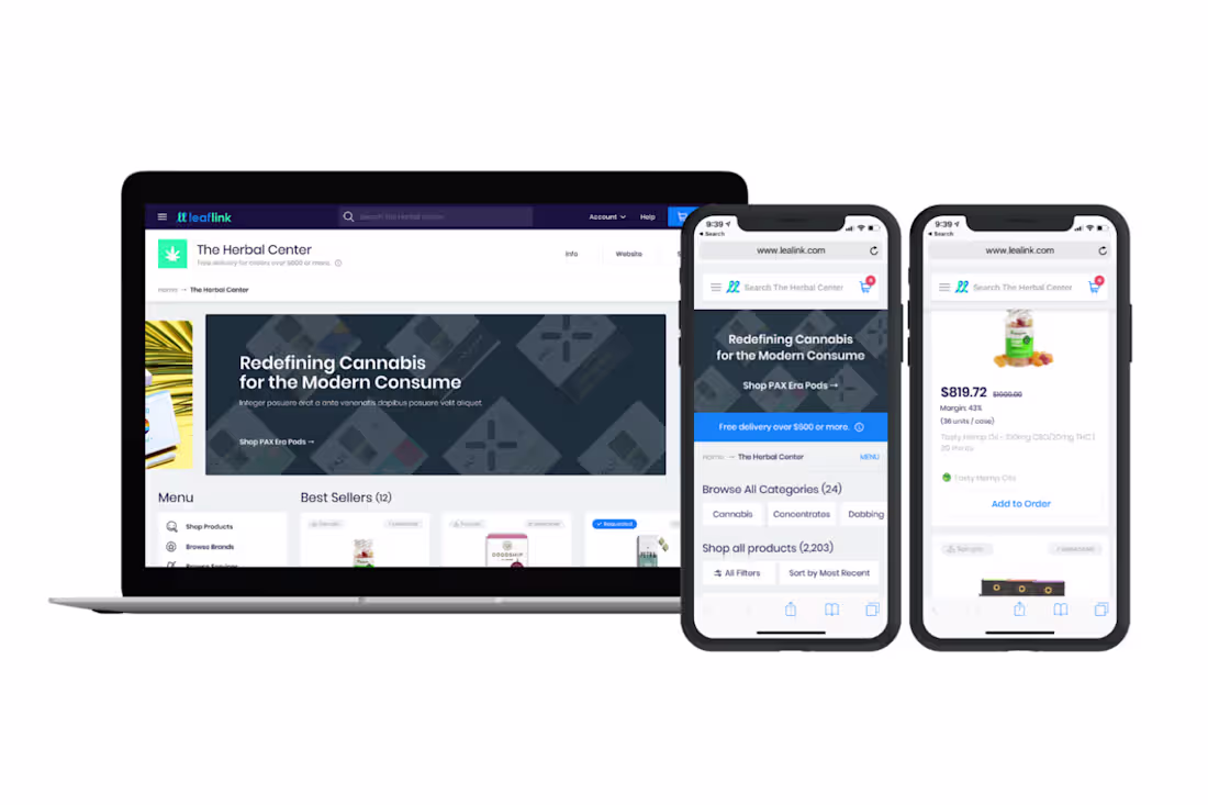 Cover image for Leaflink: Shop by Brands Experience