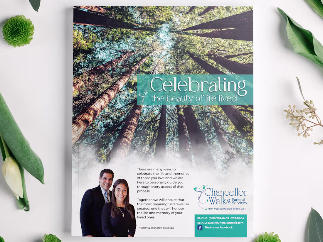 Cover image for Magazine Ad for Chancellor Walks - Client Testimonial