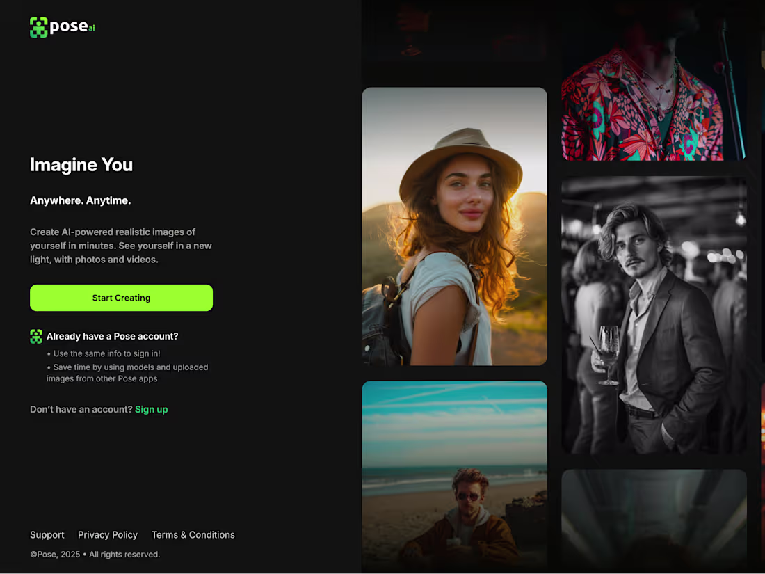 Cover image for Pose AI is your AI-powered photo and video studio for stando...