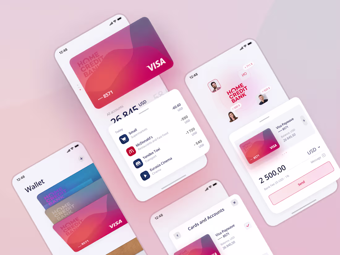 Cover image for Design App for Home Credit Bank 