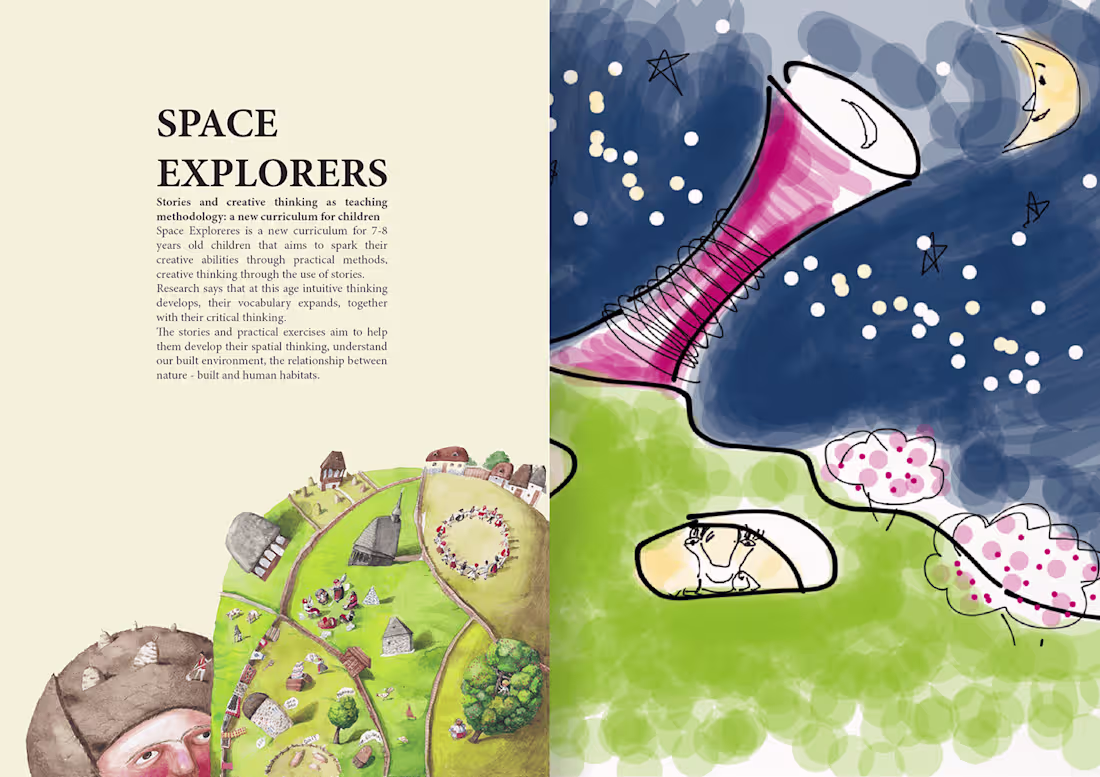 Cover image for Space Explorers - Architecture curriculum design