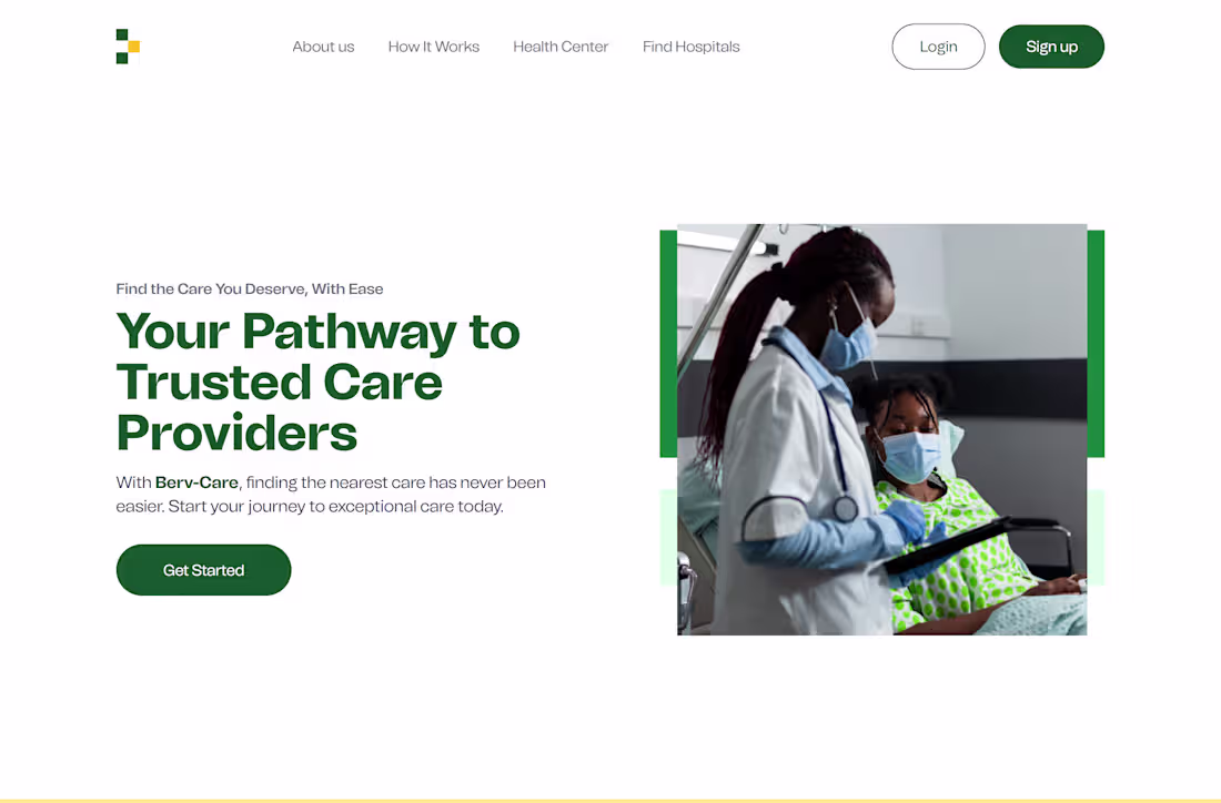 Cover image for Berv-Care is a platform designed