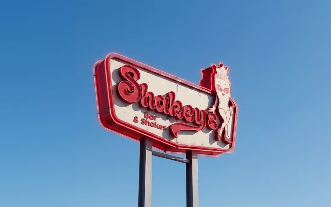 Cover image for Shakey’s | Retro Milkshake Bar Branding