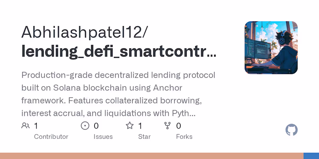 Cover image for Solana DeFi Lending Protocol Development