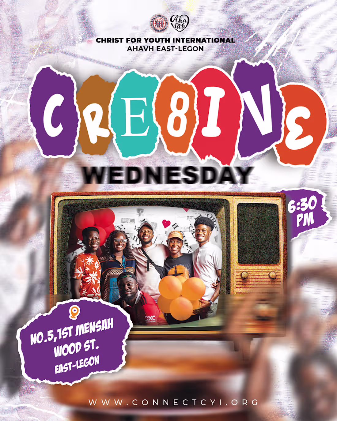 Cover image for Youthful church flyer :: Behance