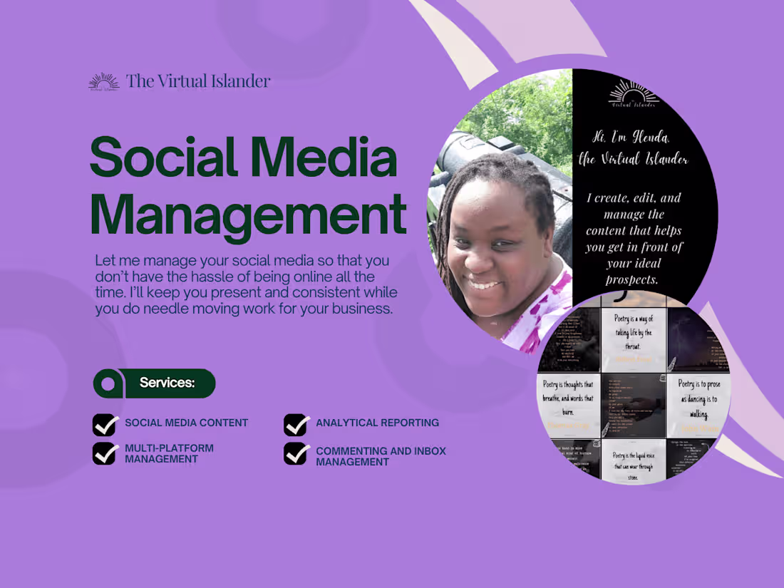 Cover image for Social Media Business Accounts Management