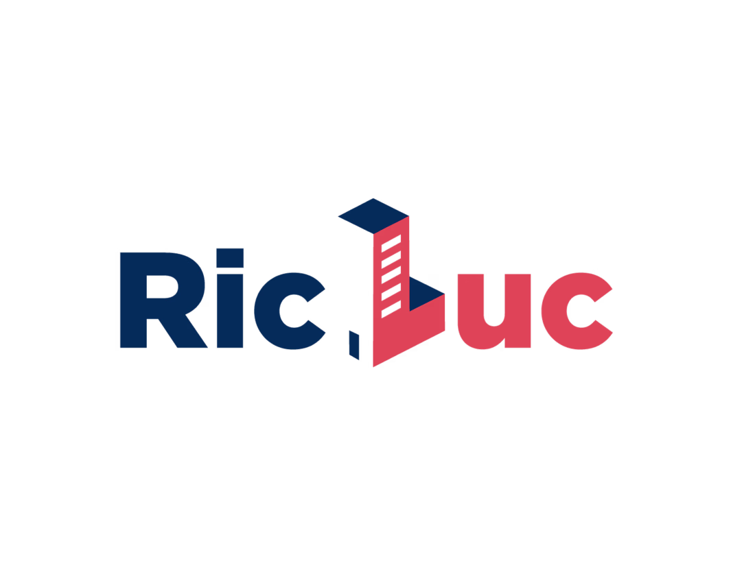 Cover image for RicLuc: Modern Logo Design with a 3D Architectural Twist
