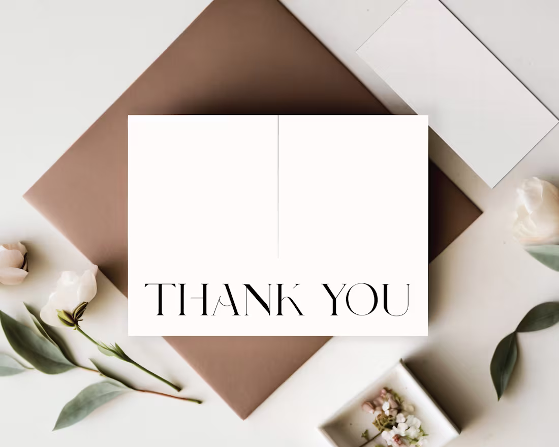 Cover image for Jewelchemist - Thank You Card & Sticker Label 