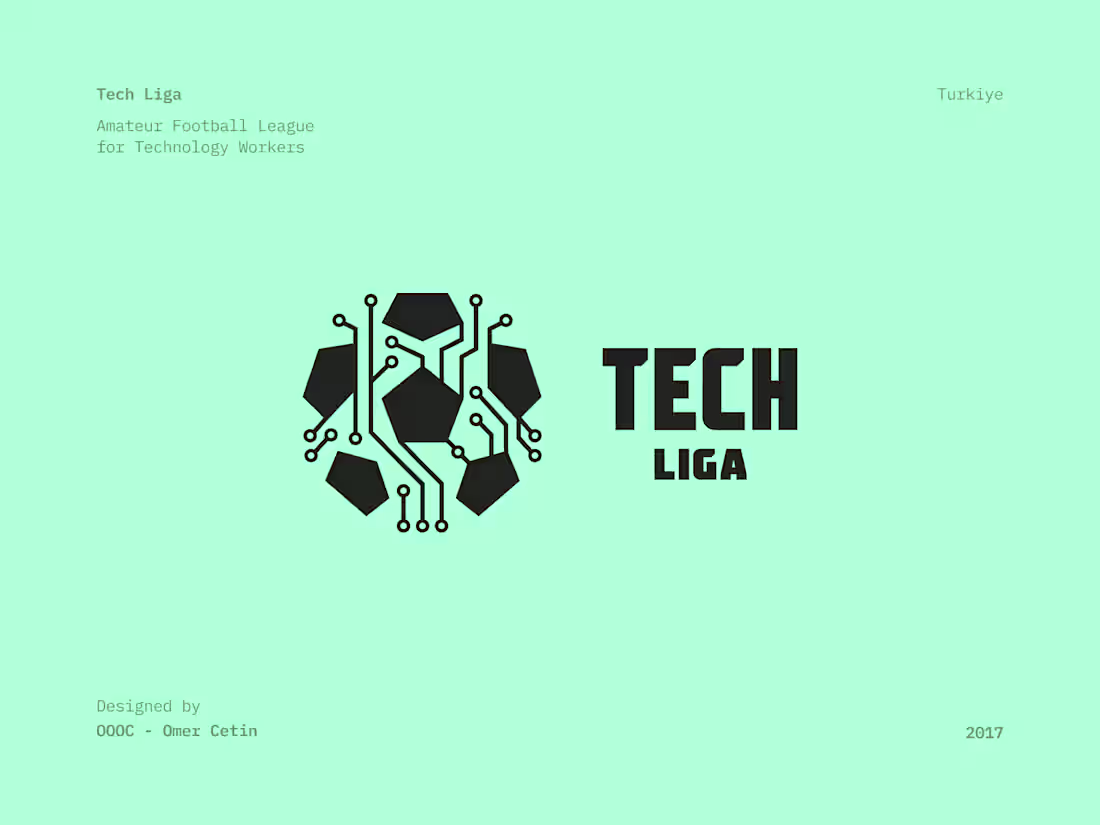Cover image for Tech Liga Logo Design