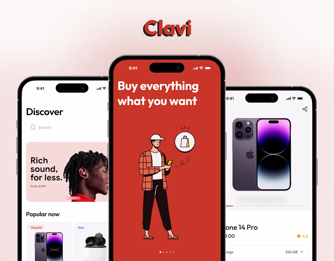 Cover image for Clavi - Online shop