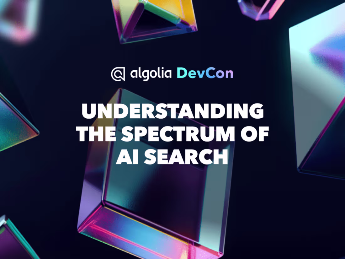 Cover image for Algolia DevCon