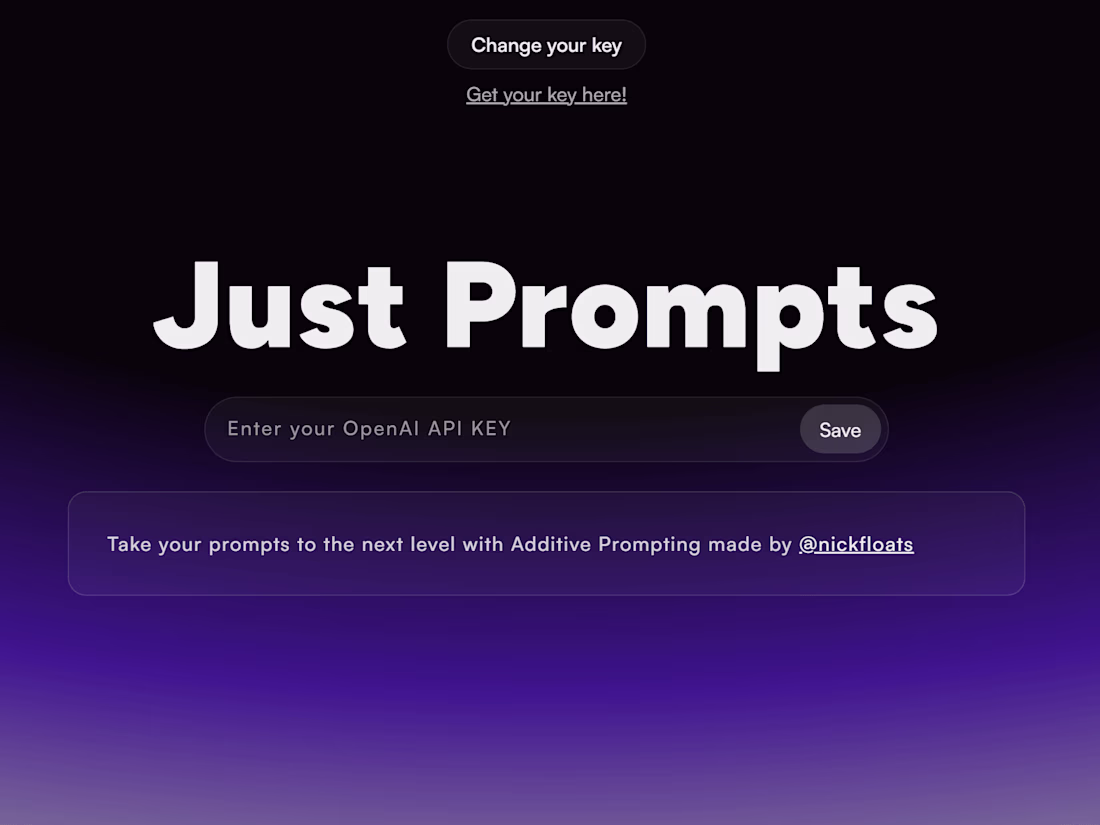 Cover image for Just Prompt: Unleash Powerful AI Prompts