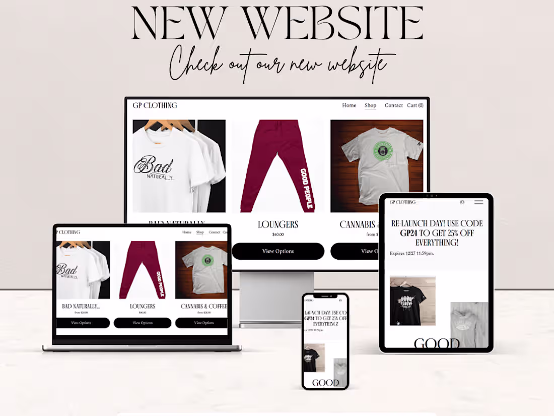 Cover image for Website Launch Content