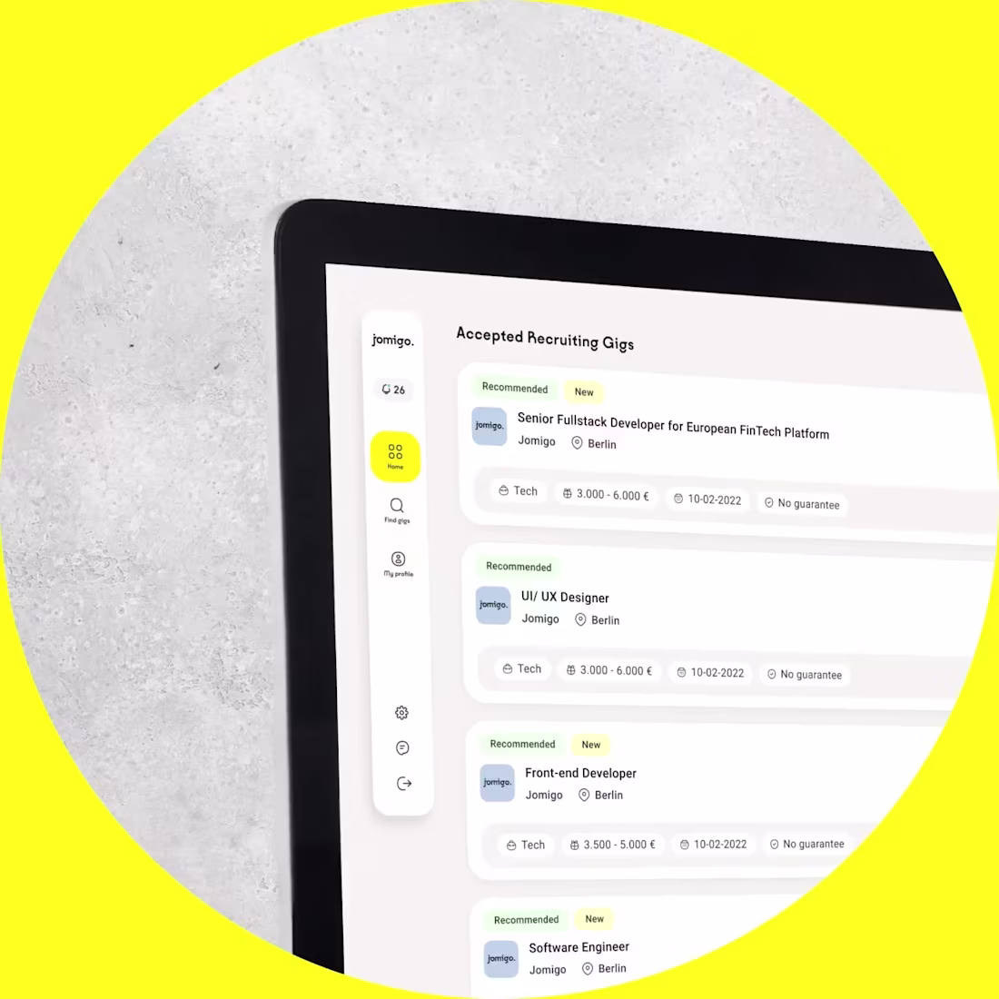 Cover image for SAAS web app for recruiters and companies