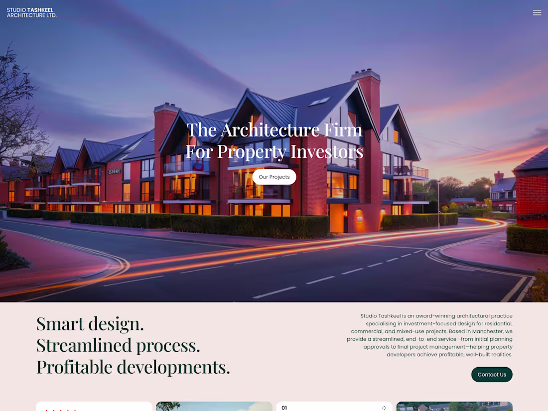Cover image for Investment-Focused Architectural Design