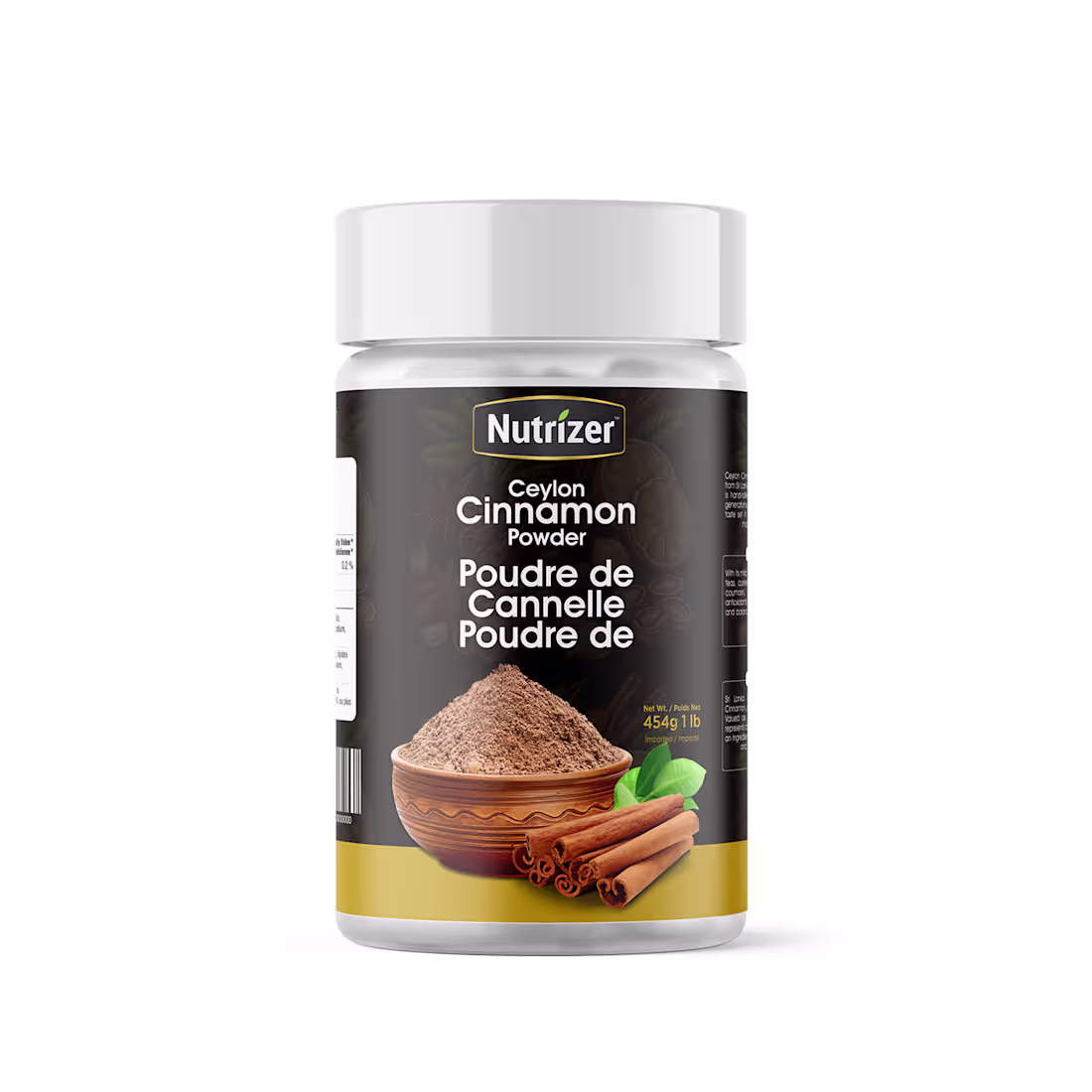 Cover image for Cinnamon Powder Jar Packaging Label