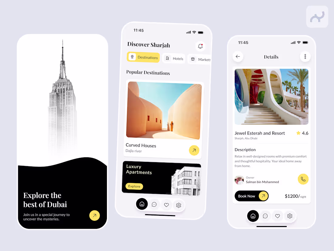 Cover image for Luxury Hotel Booking App