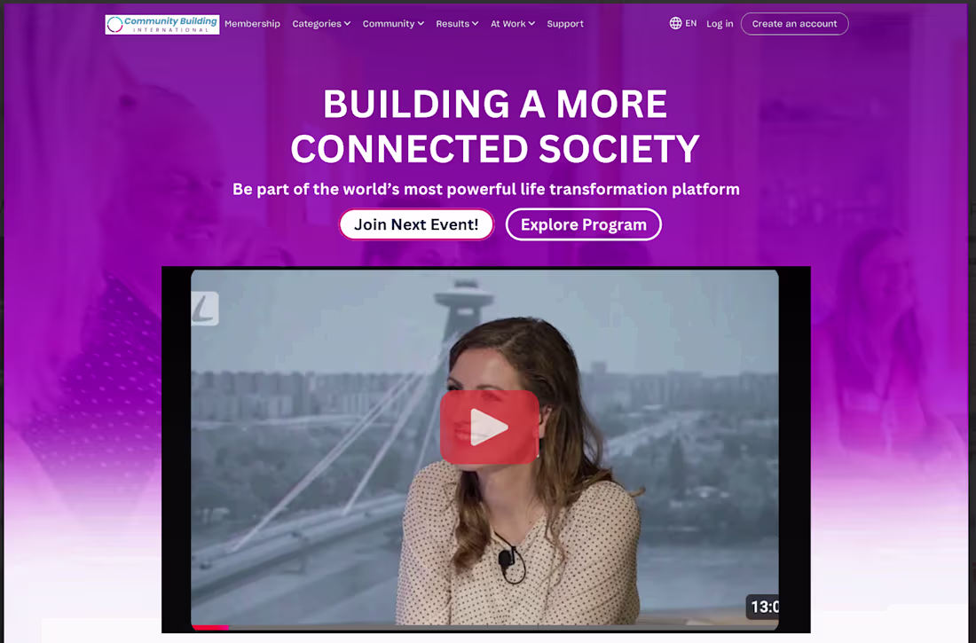 Cover image for Event Website Buildout & Copywriting