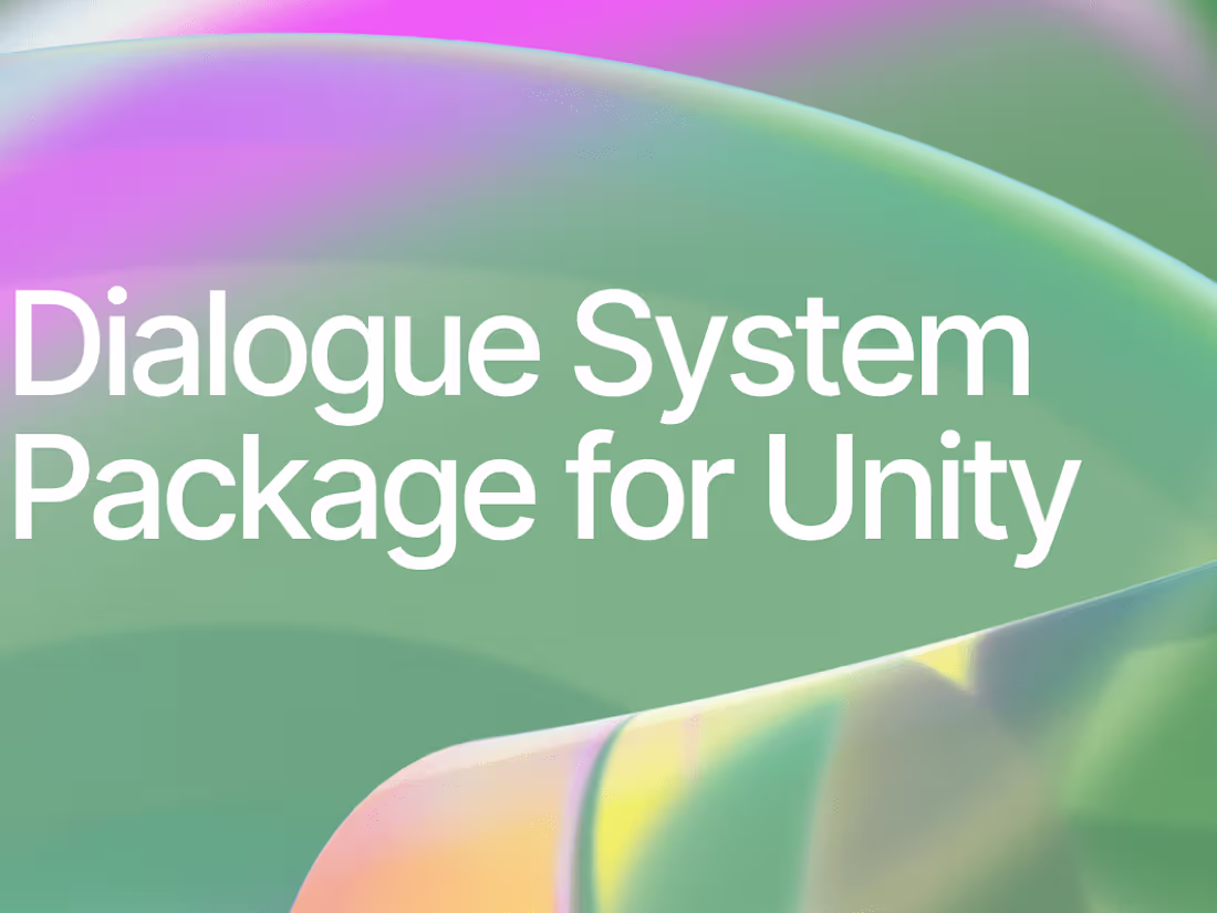 Cover image for Unity Dialogue System Package