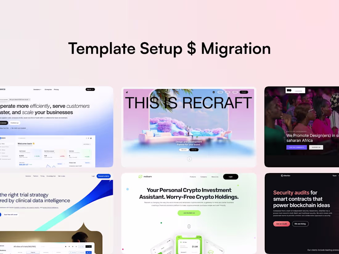 Cover image for Template Setup and Customization in Framer and Figma