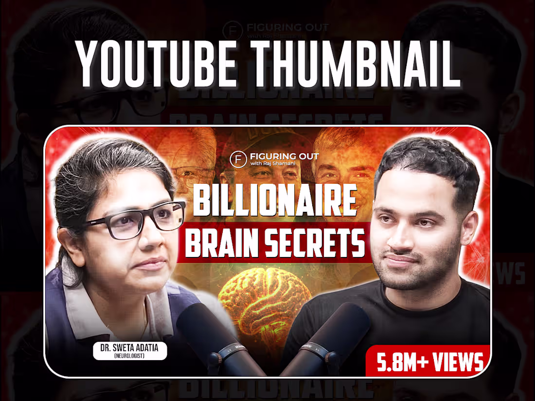 Cover image for I design YouTube thumbnails that increase CTR.