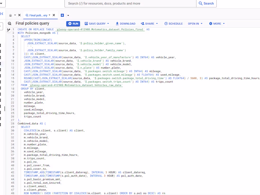 Cover image for Efficient Data Querying and Preparation for BigQuery Analytics