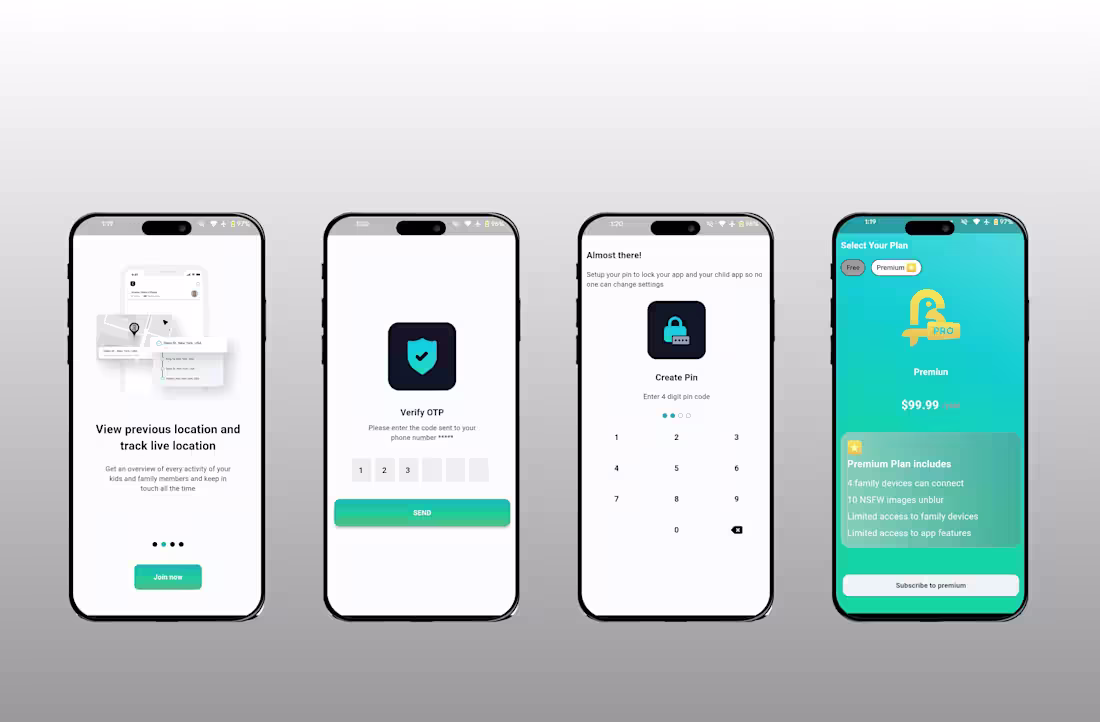 Cover image for Parental Control & Child Monitoring App