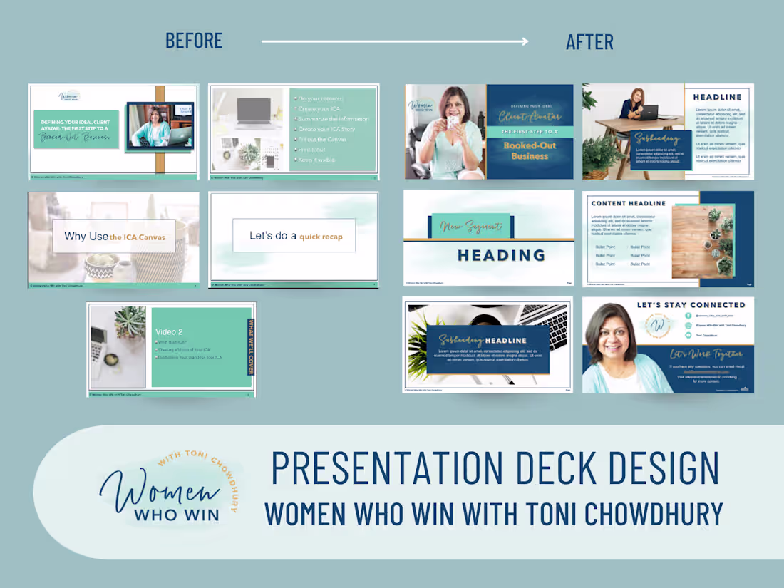 Cover image for Branded Presentation Deck Canva Template