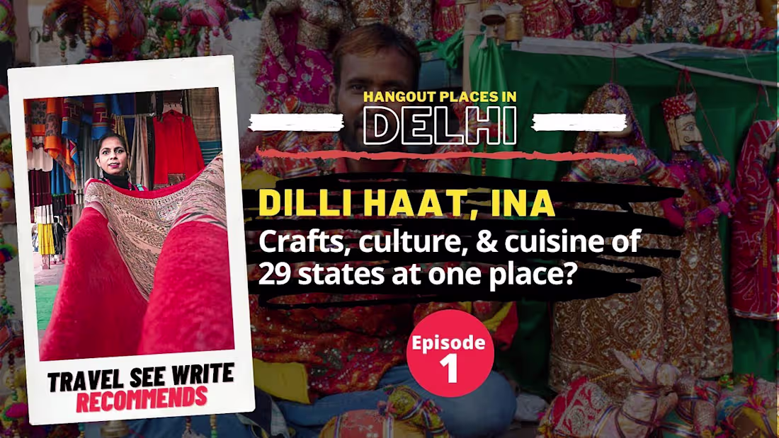 Cover image for Dilli Haat INA 1st Episode I Aadi Mahotsav I Shopping | Red Ant