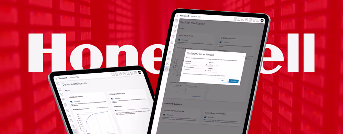 Cover image for As the lead designer on the Honeywell Intelligrated team, we...