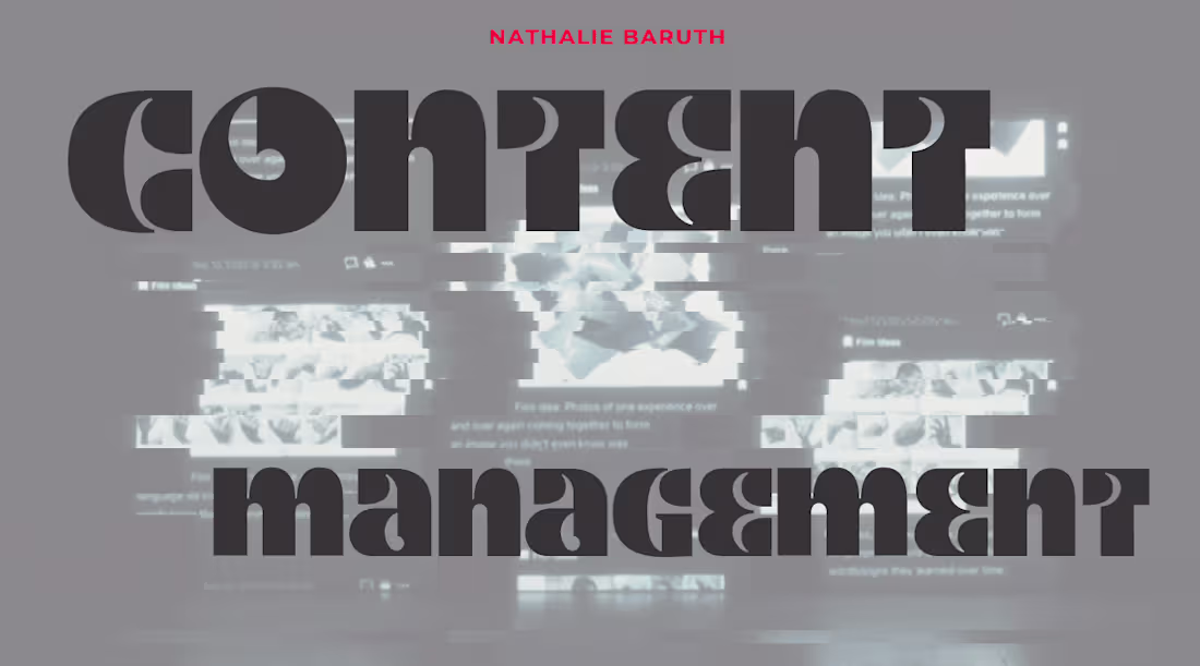 Cover image for Content Management