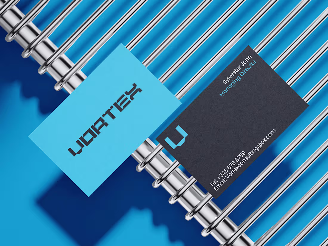 Cover image for Visual Identity design for Vortex