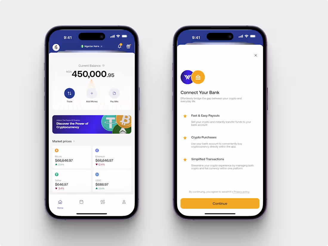 Cover image for WX Crypto App