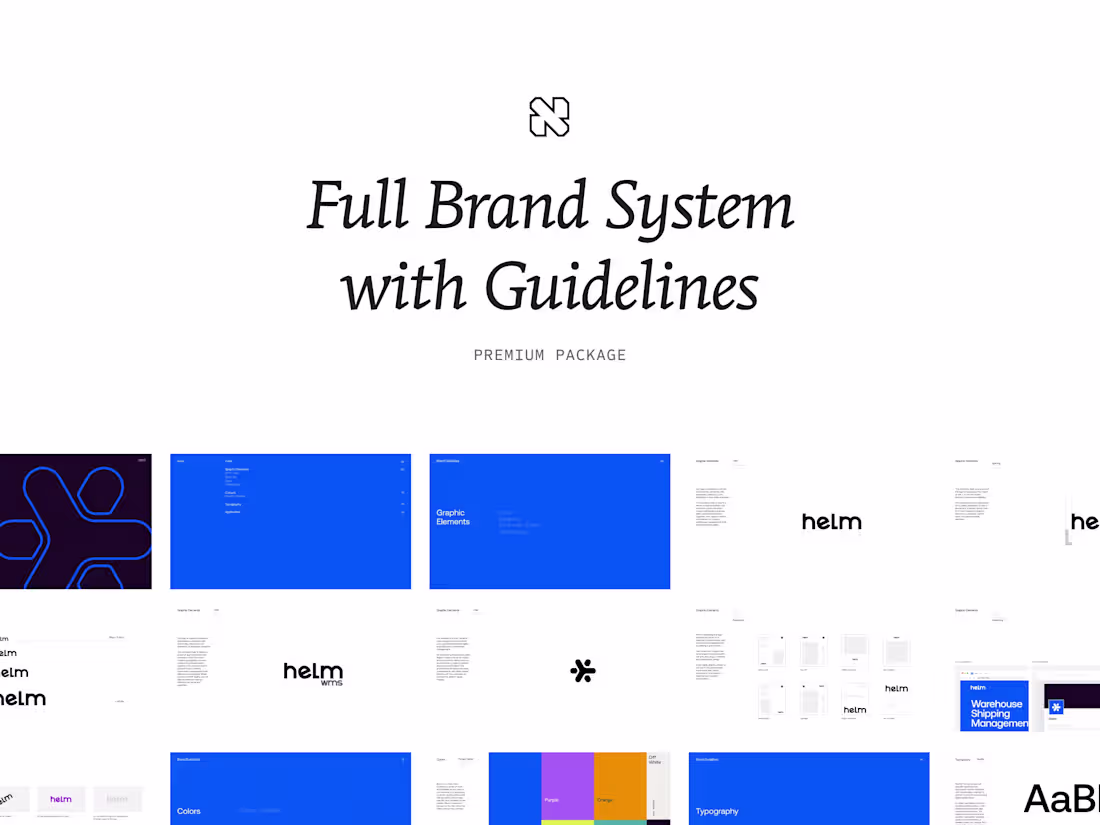 Cover image for Full Brand System with Guidelines 