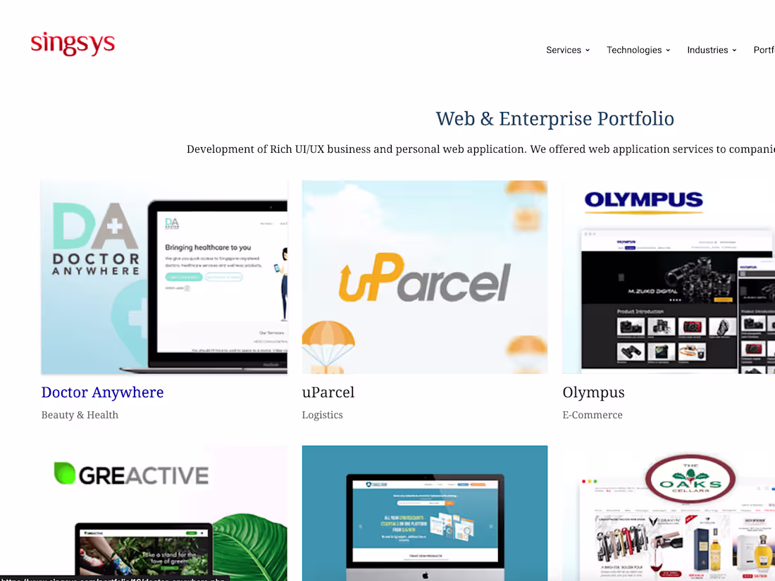 Cover image for Singsys | PHP | Laravel | Wordpress | Codeigniter|MySQL | NodeJS