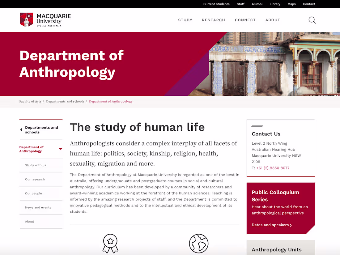 Cover image for Macquarie University  Design System