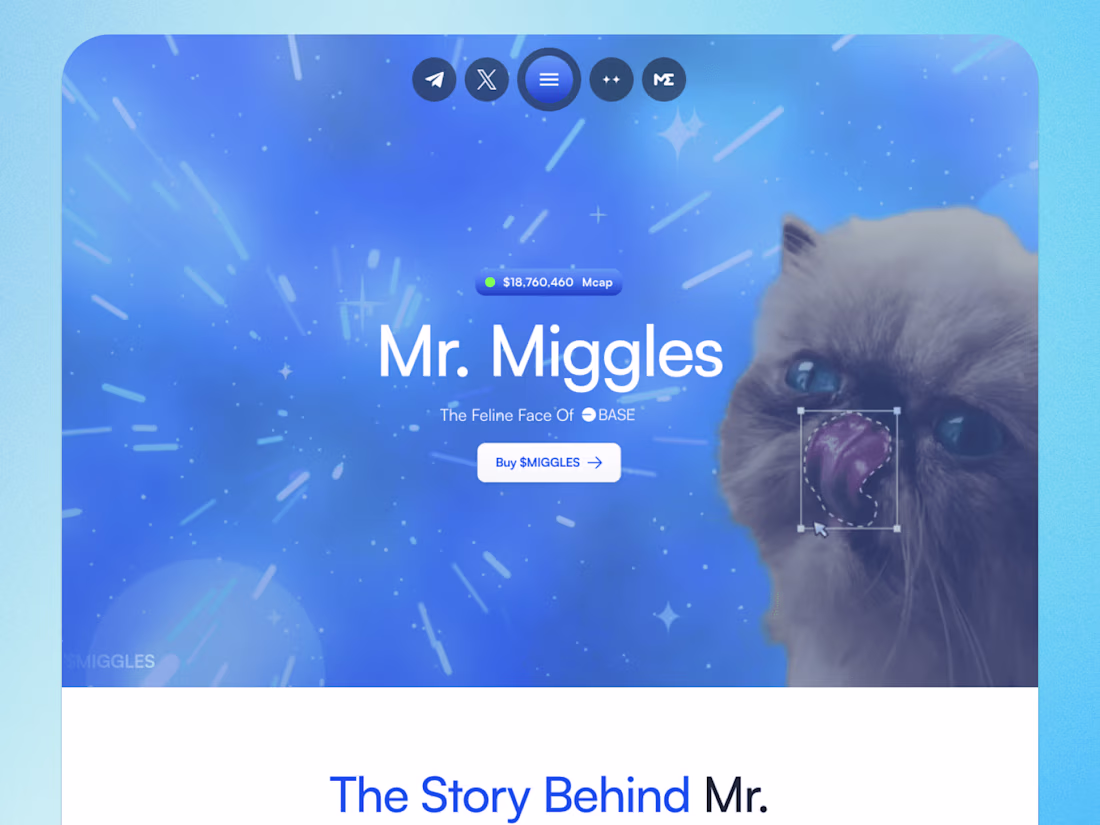 Cover image for Miggles (Framer Landing Page)
