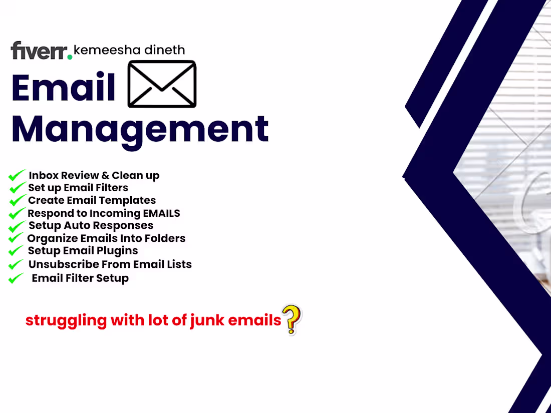 Cover image for Manage and organize your emails
